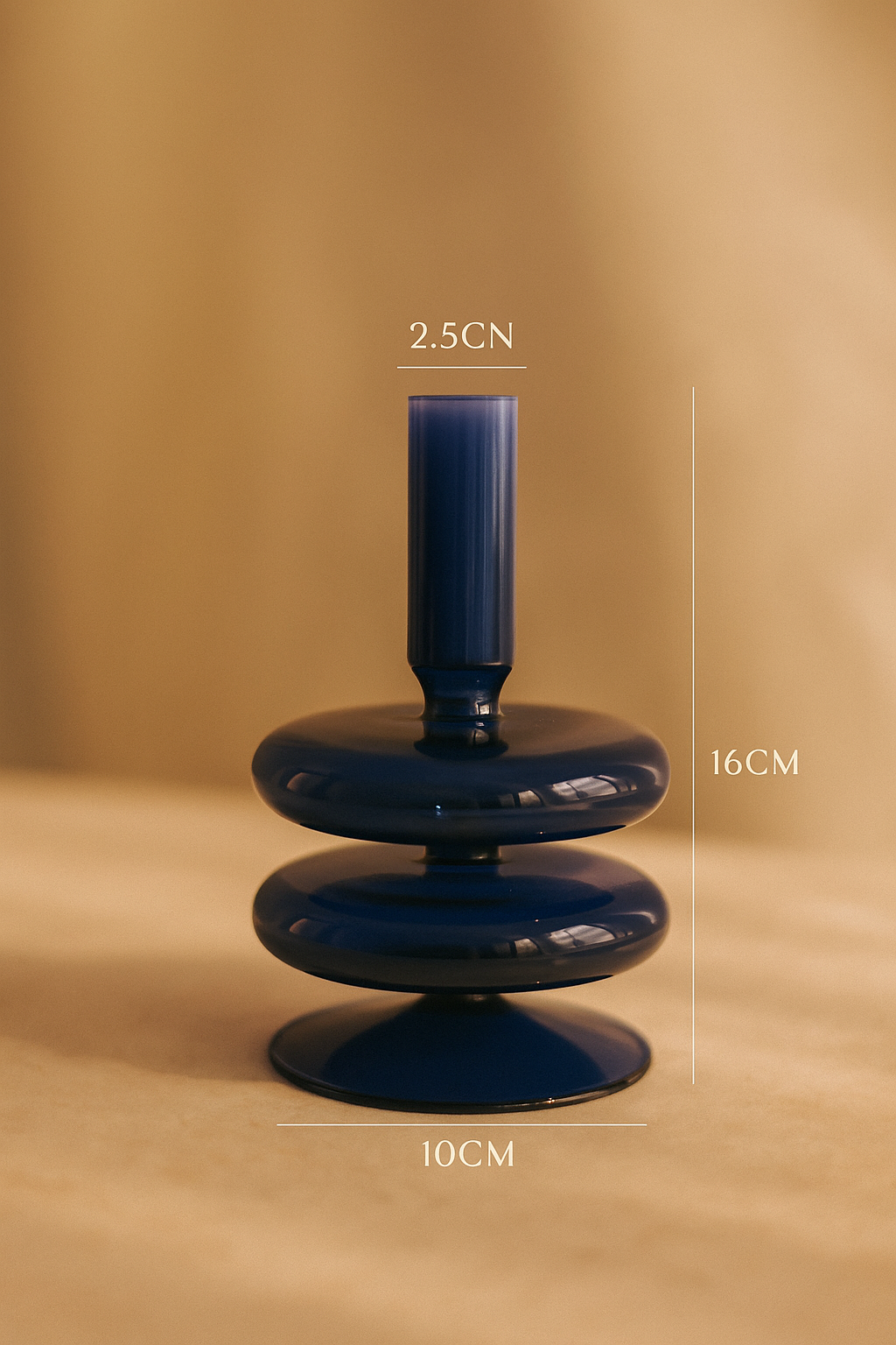Blue Candleholder