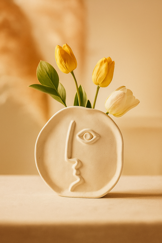 Round Face Vase